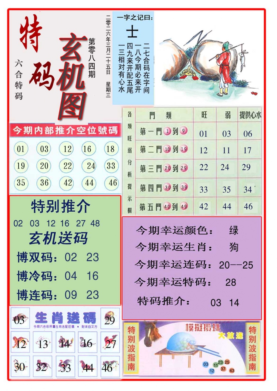 084期特码玄机图[图]